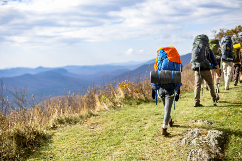 Semester School in NC Mountains Instructor Trek through the Blue Ridge Mountains